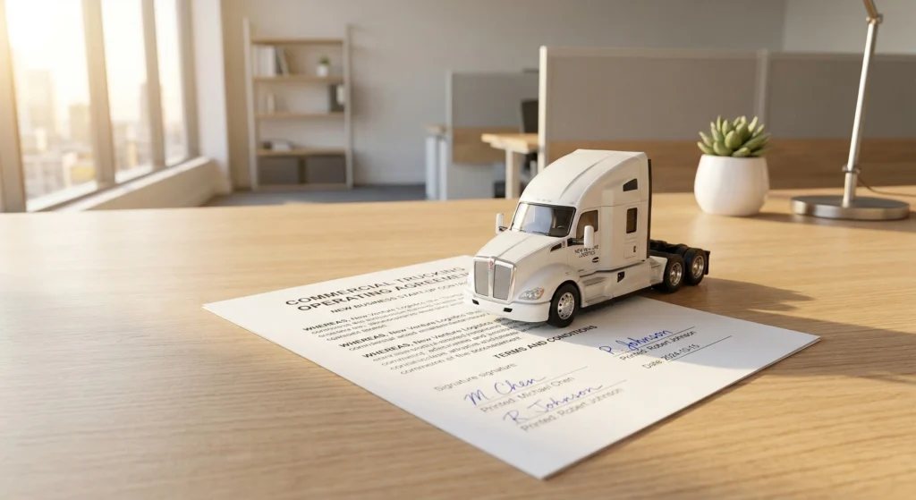 pasos para crear empresa de camiones en USA